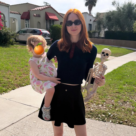 Karen Gillan says daughter’s skeleton obsession has her ‘walking around’ with bones