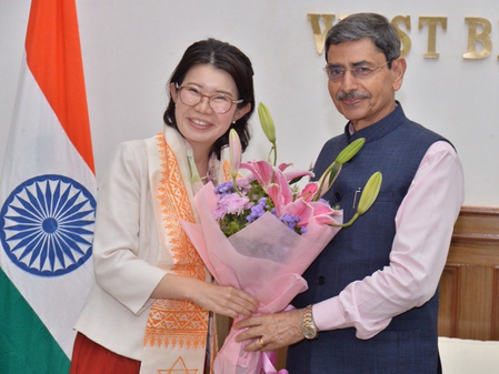 Japan minister visits Kolkata; discusses investment, defence ties with Bengal govt