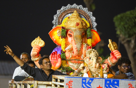 Six students drown during Ganesh idol immersion in Telangana