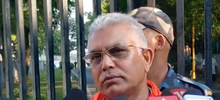 Their mindset needs a change: Dilip Ghosh hits back at Cong over BRICS dinner menu