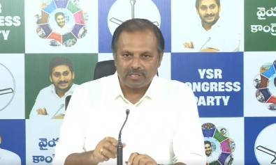 Chandrababu making tall claims on welfare with an eye on local body polls: YSRCP