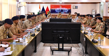 IGP Kashmir reviews security in Central Kashmir