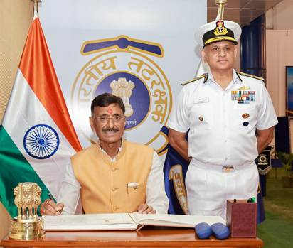 MoS Defence Sanjay Seth asks Coast Guard to be ready for emerging challenges