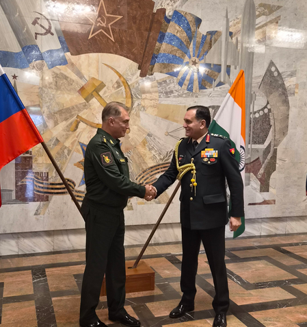 India and Russia discuss deepening military cooperation