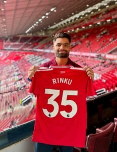 ‘I’m Man United fan because of Nitish Rana, he introduced me to football’: Rinku Singh