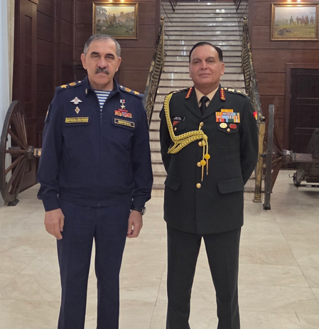 Army chief Dhiraj Seth meets Russian Deputy Defence Minister, reviews military ties