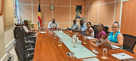 High Commissioner discusses Seychelles’ Minister’s latest visit to India