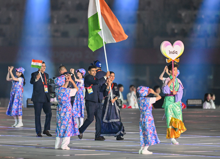 Nagoya illuminates Asia: Manu Bhaker, Pawan Sehrawat lead India as Games ‘declared open’