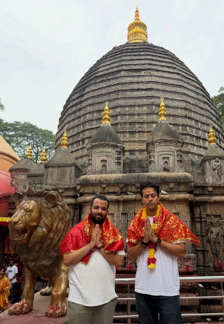 Salim Merchant gets trolled for visiting Kamakhya Mandir, gets questioned on religious beliefs