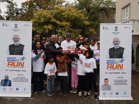 Indian Embassy in Iceland holds ‘Viksit Bharat Run’