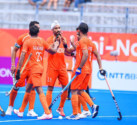 Asian Games: India begin men’s hockey title defence with 13-1 rout of Indonesia