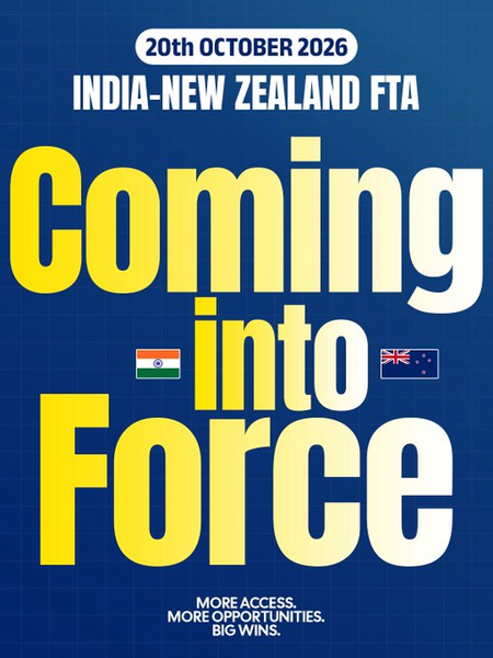 India-New Zealand FTA to come into force on Oct 20: Piyush Goyal