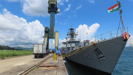 Indian Naval ships arrive in Philippines for ASEAN Defence Ministers’ meet-plus maritime activity