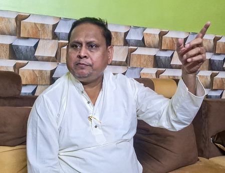 AJUP chief Humayun Kabir appears before police in audio case, fears arrest