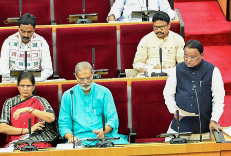 Odisha Assembly Monsoon session begins amid Oppn uproar over MMDR Act, school textbook errors