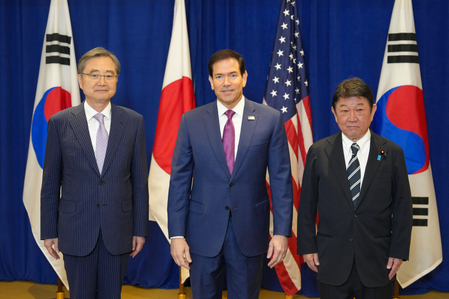 Top South Korean, US, Japanese diplomats reaffirm North Korea denuclearisation goal, urge dialogue