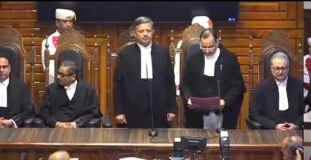 Yash Paul Bourney sworn in as judge of J&K & Ladakh High Court