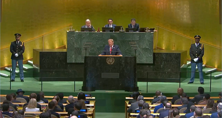  Trump criticises UN, multilateralism, declares ‘there’s no global govt’
