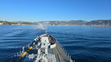 INS Trishul arrives at France’s Toulon to participate in Exercise Varuna