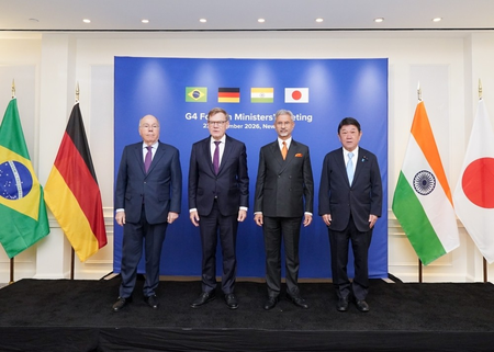 G4 ministers express ‘strong concern’ over failure of UNSC reforms process; will engage with other forums