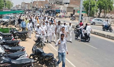 Irrigation water stir intensifies in Anupgarh-Gharsana as Raj farmers block NH-911