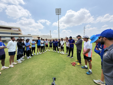 Kumble conducts two-day masterclass for emerging spinners at BCCI Centre of Excellence