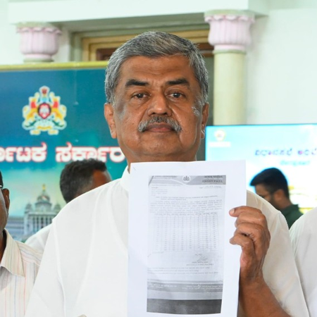 SIR row: BJP MLA writes to EC to delete names of 2,500 voters in Belagavi, alleges Karnataka Cong chief Hariprasad