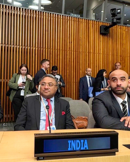 India reaffirms support for Two-State solution at UNGA side meeting