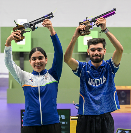 ‘A fine display of precision’: President hails shooters after Asian Games gold and silver