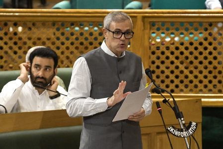 Omar Abdullah moves resolution in Assembly seeking restoration of J&K statehood