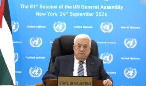 Palestine President denounces ‘genocidal war’, reaffirms two-state solution
