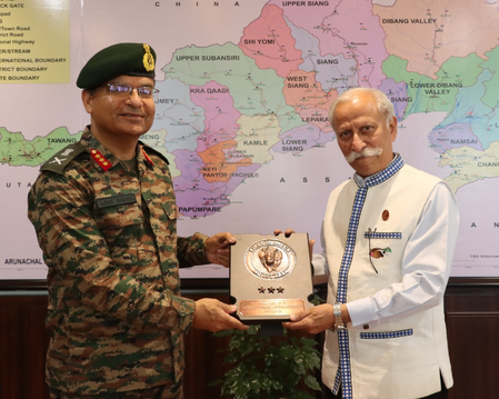 Arunachal Governor stresses stronger civil-military coordination, highlights state’s strategic significance