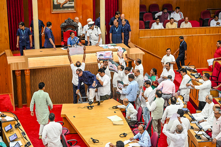 MMDR Amendment row continues to disrupt Odisha Assembly, Oppn demands review