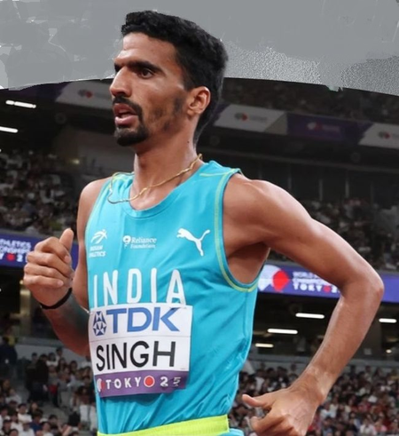 Asian Games: Gulveer Singh strikes silver, becomes first Indian to win two medals in 10000m
