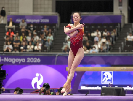 Asian Games: China wraps up seven gold medals in gymnastics (round-up)