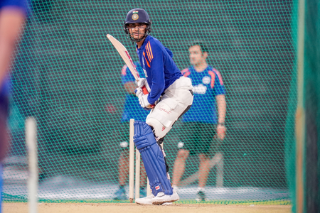 Gill suffers injury scare after being hit on elbow during net session ahead of first India-WI ODI