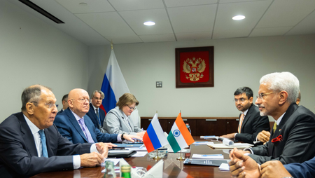 EAM Jaishankar meets Lavrov at UNGA, reviews BRICS agenda