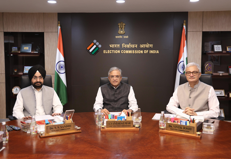 CEC Gyanesh Kumar, ECs Sandhu-Joshi meet; Form 6, SIR decisions clarified (Lead)