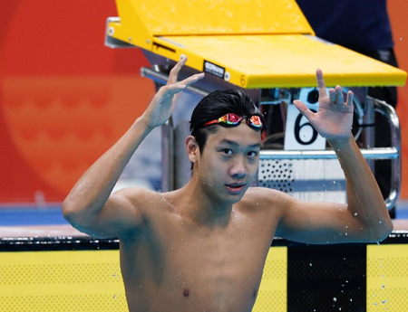 Asian Games: With seven gold medals on debut: Zhang Zhanshuo makes history