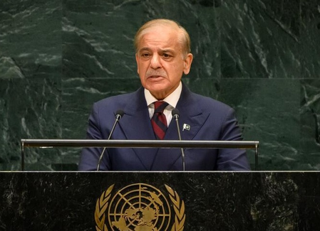 Sabre-rattling Shebaz Sharif stammers out threat to India