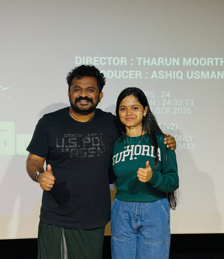 Prarthana Sandeep completes dubbing for Mohanlal’s ‘Athimanoharam’