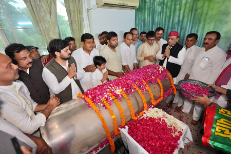 Ram Govind Chaudhary was beacon of socialist thought: Akhilesh Yadav on SP stalwart leader’s demise
