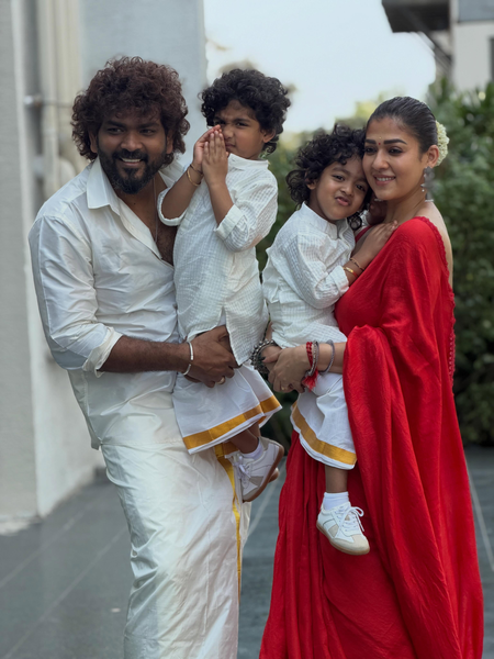 Nayanthara & Vignesh Shivan call their twin boys the ‘heart beats of our lives’ as they turn 4