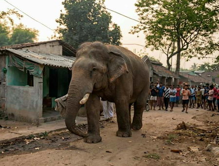 Three elephants die after touching live wire in Bengal’s Salboni