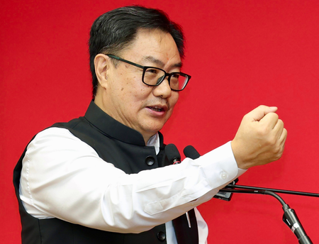 ‘Will send wrong message’: Kiren Rijiju on Rahul Gandhi targeting EC over SIR row