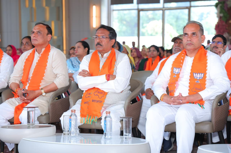 Delhi CM, city BJP chief join party workers in tuning in to ‘Mann Ki Baat’ at 6,538 locations