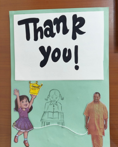 Over one lakh students get study tables, express gratitude to CM Yogi in unique ways