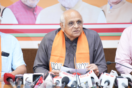 ‘Completely baseless’: Gujarat CM rejects Cong’s claim of differences in EC over SIR