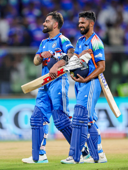 India bowling coach hails the impact of star batting pair Rohit and Virat