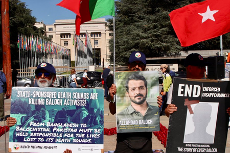 Baloch group urges international action against human rights abuses by Pakistan in Balochistan